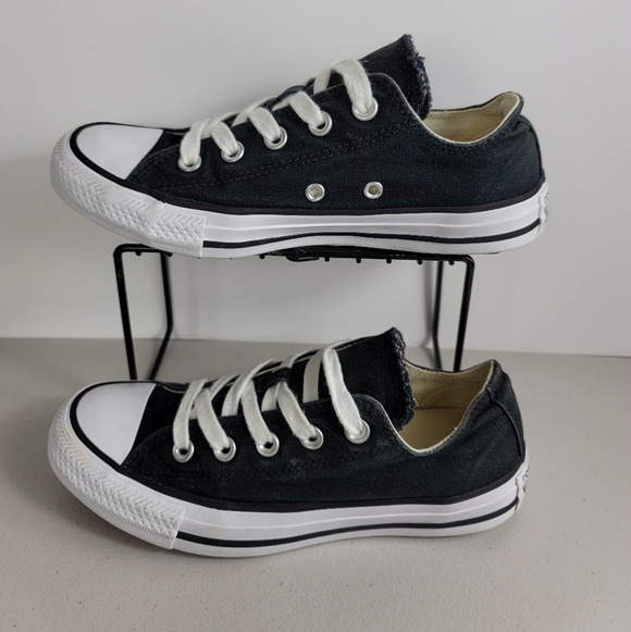 Converse All Star Low Canvas Double Tongue Womens - Picture 1 of 11